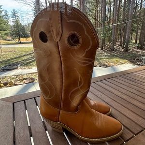 Cowboy Core--Vintage Acme Cowgirl Boots-tagged 6.5D